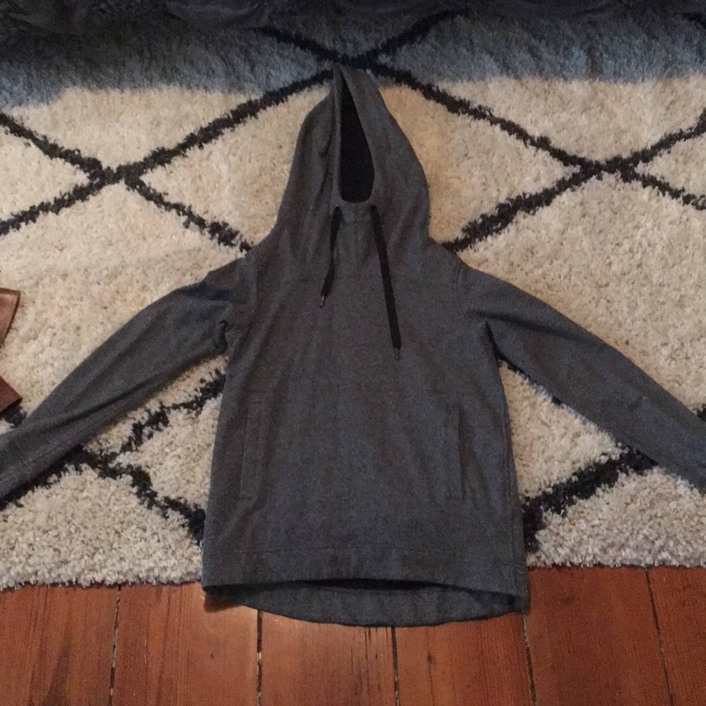 Lululemon Hoodie/Sweatshirt, Charcoal Gray, Size 4